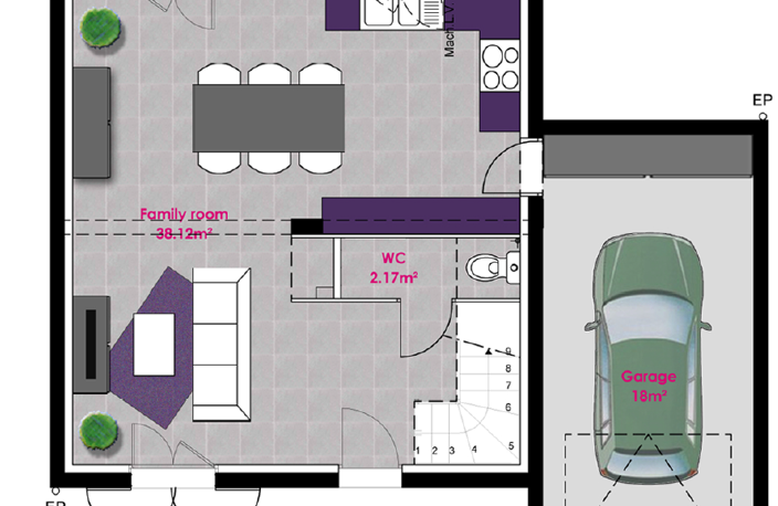 Vente maison 4 pièces 79 m² Pont-de-Chéruy (38230) — photo 4
