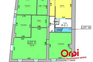 Appartement 3 pièces 109000 €