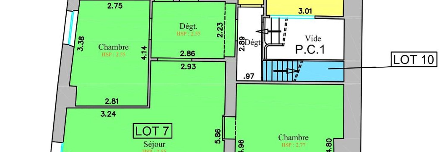 Appartement 3 Pièces 87 m² à vendre à Remiremont (88200)