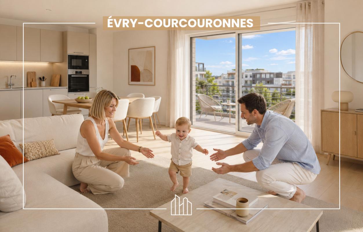 Courcouronnes Appartement 3 pièces 58 m²