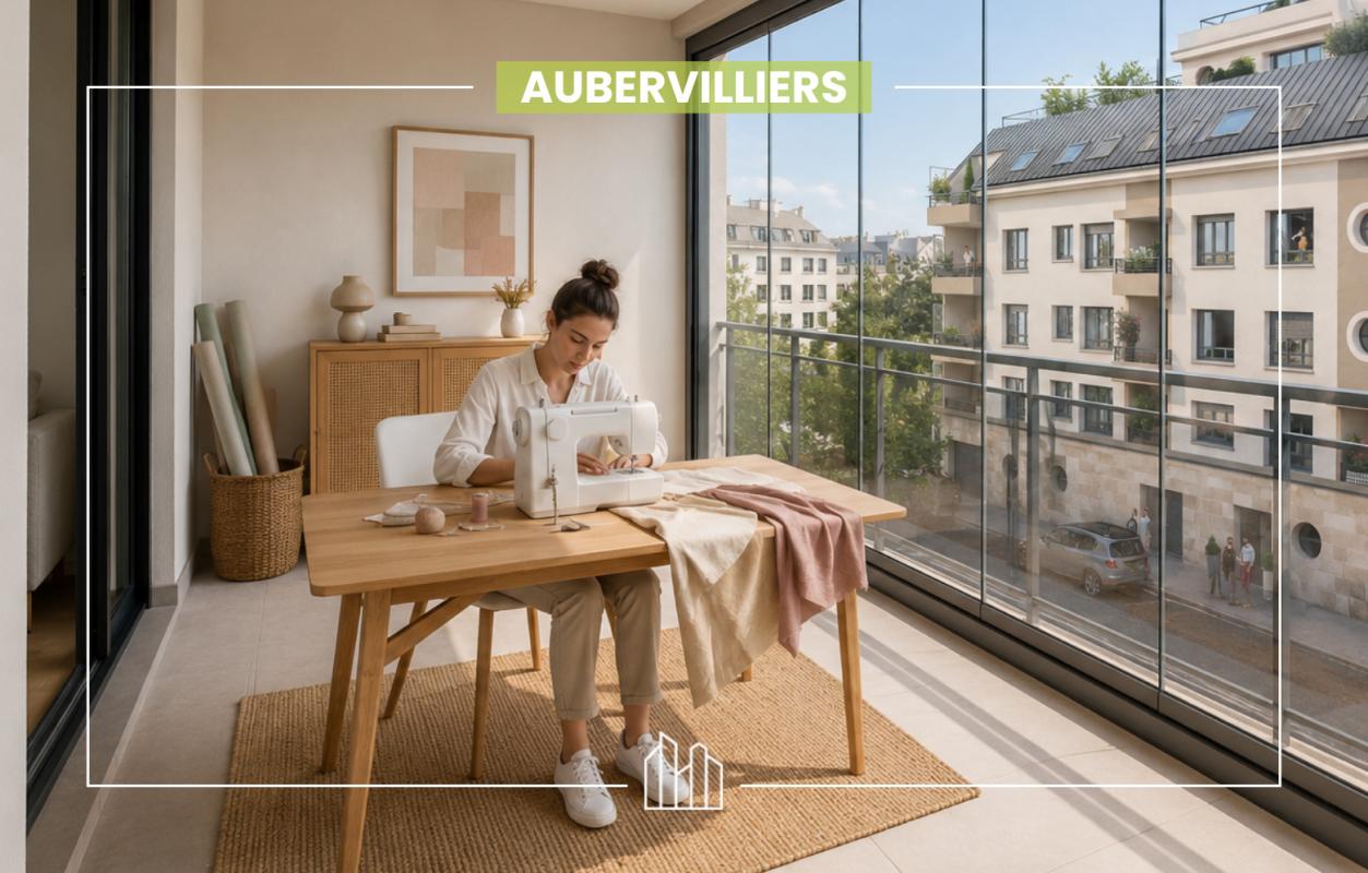 Aubervilliers Appartement 3 pièces 56 m²