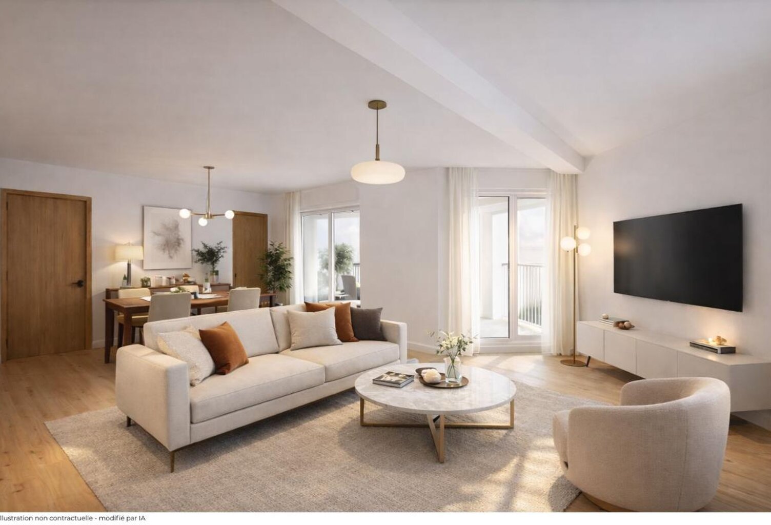 Appartement T4 à vendre avec loggia — photo 1