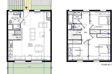 Maison 4 pièces 332900 €