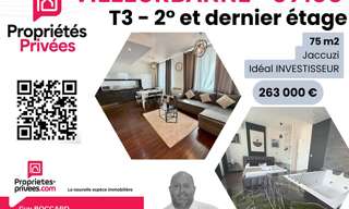 Appartement 3 Pièces 74 m² à vendre à Villeurbanne (69100)