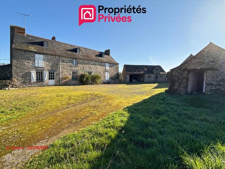 Maison ou Ancienne ferme à Martigné Ferchaud 8 pièce(s) 207 m2, 3,8 hect. de terrain — photo 1