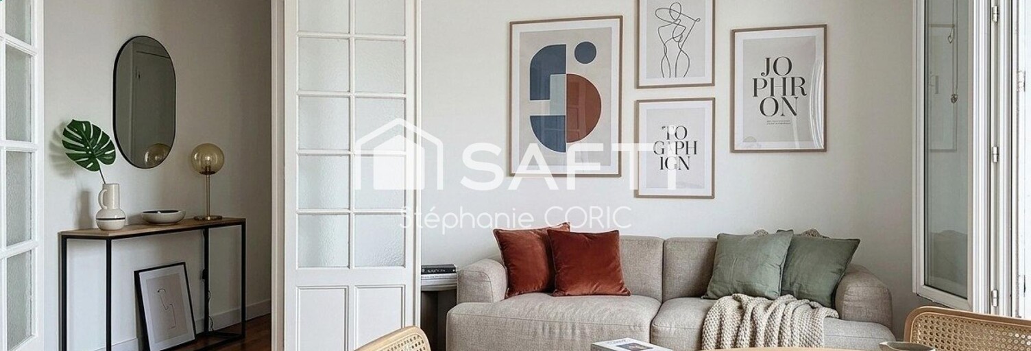 Appartement 3 Pièces 64 m² à vendre à Boulogne-Billancourt (92100)