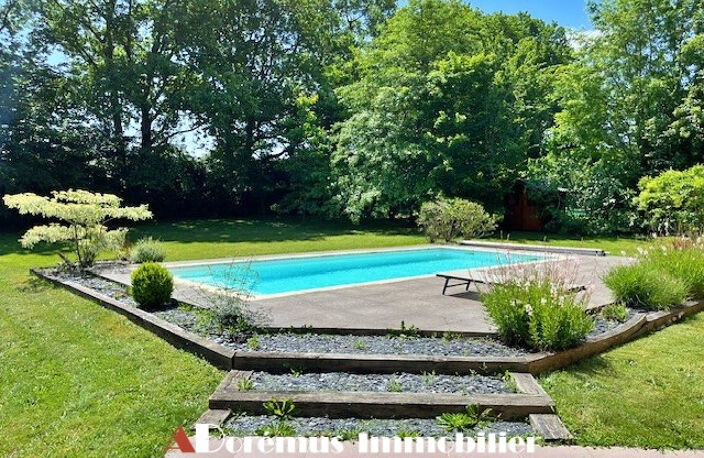Maison plain-pied avec séjour cathédrale et piscine   terrai — photo 3