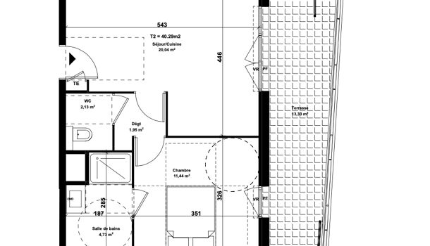 Appartement 2 pièces  à vendre Marseille 9eme 13009