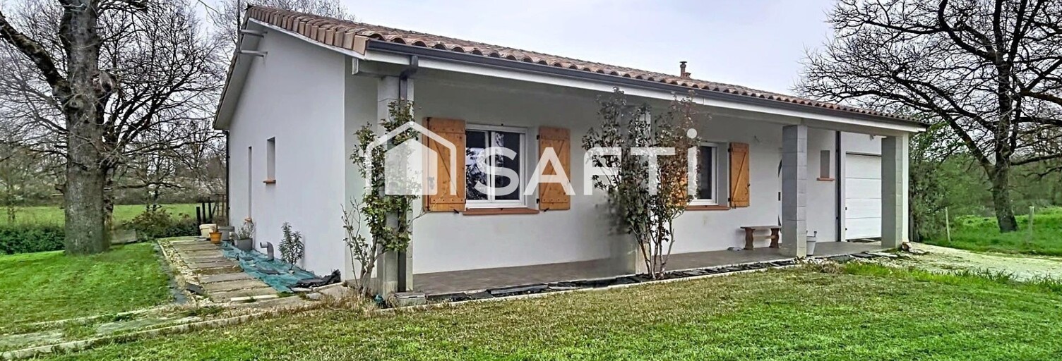 Maison 4 Pièces 117 m² à vendre à Saint-Étienne-de-Tulmont (82410)