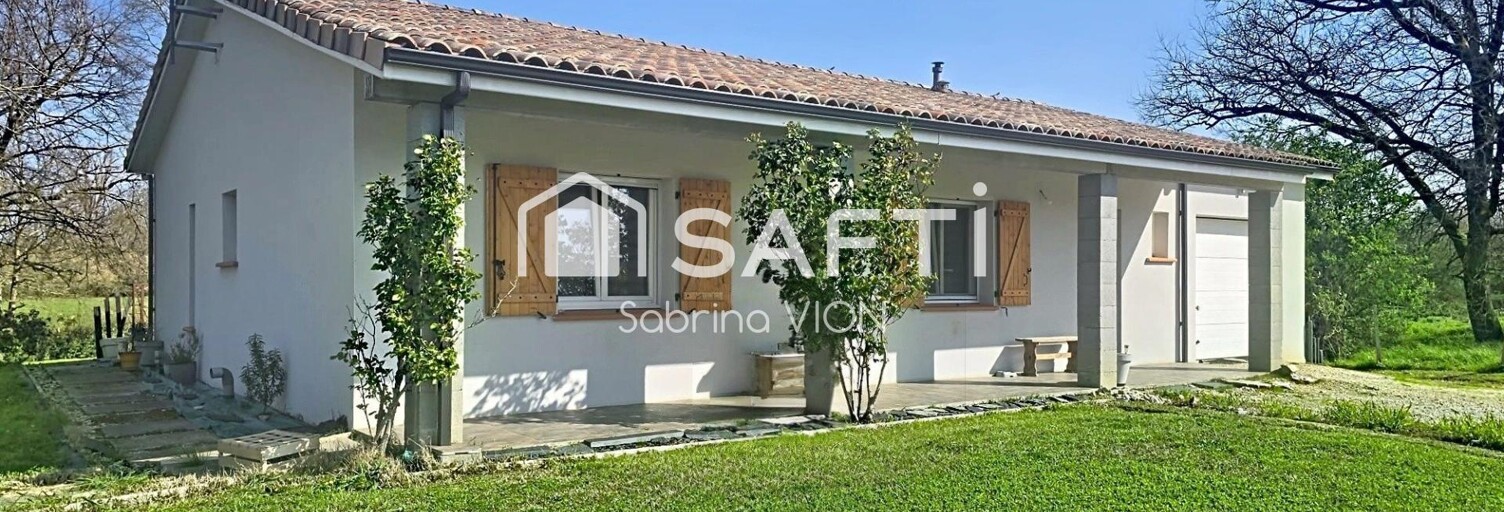 Maison 4 Pièces 121 m² à vendre à Saint-Étienne-de-Tulmont (82410)
