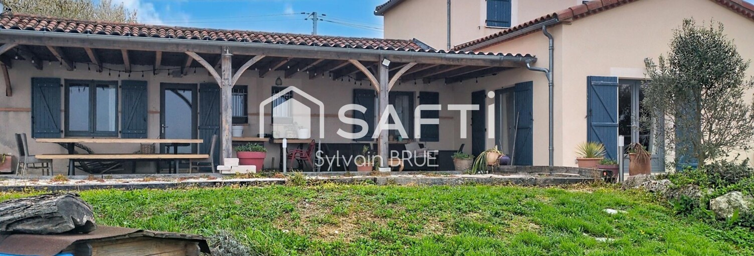 Maison 5 Pièces 140 m² à vendre à Montcuq-en-Quercy-Blanc (46800)