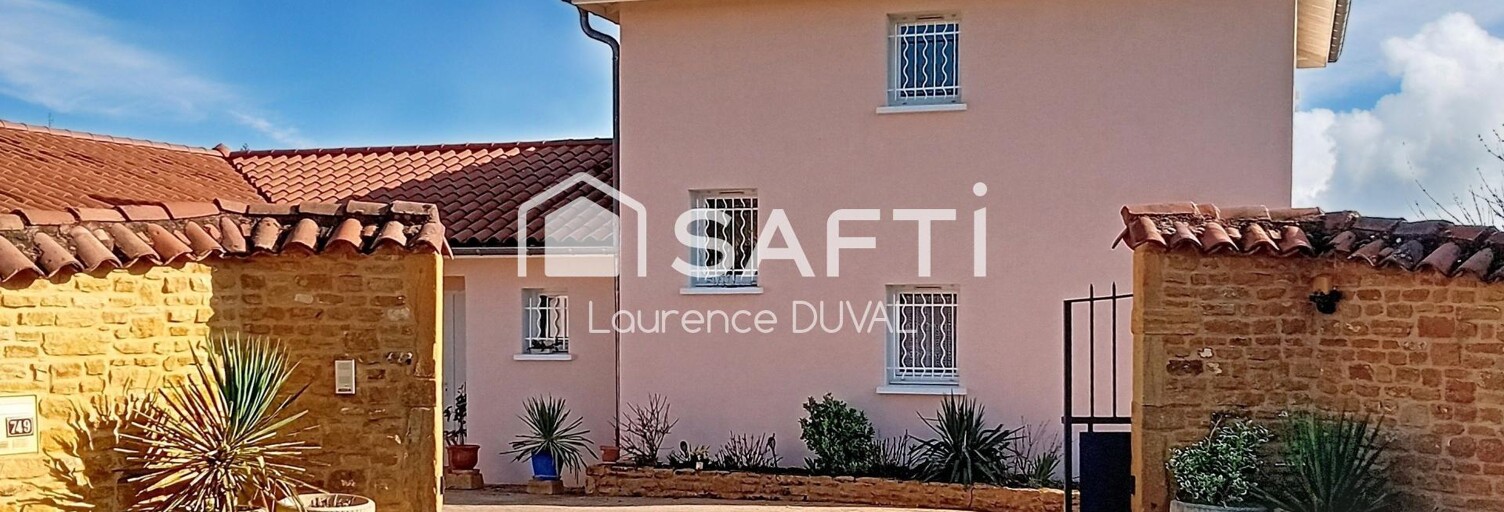 Maison 6 Pièces 140 m² à vendre à Val d'Oingt (69620)