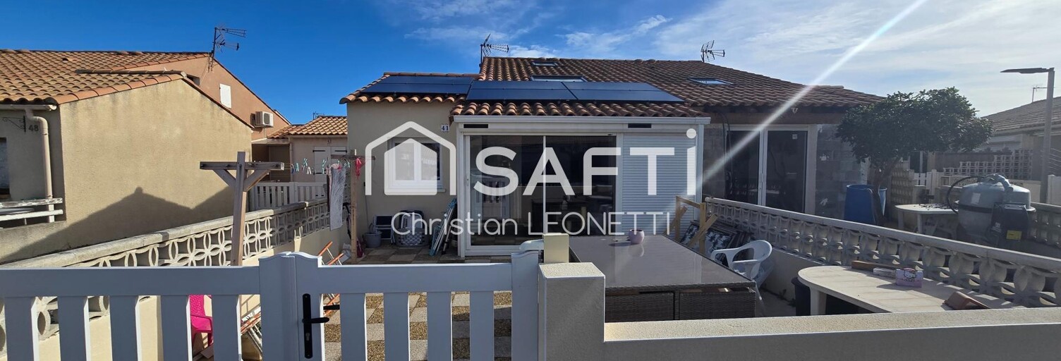 Maison 3 Pièces 50 m² à vendre à Gruissan (11430)