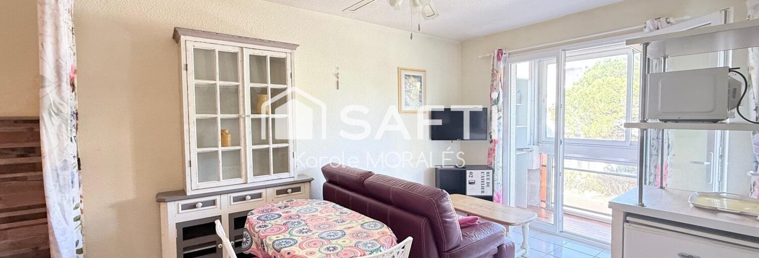 Appartement 1 Pièce 21 m² à vendre à Canet-en-Roussillon (66140)