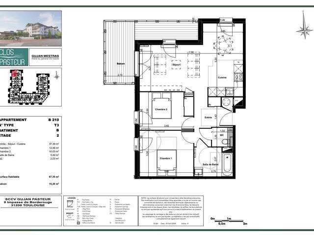 Vente Appartement 3 pièces — photo du bien
