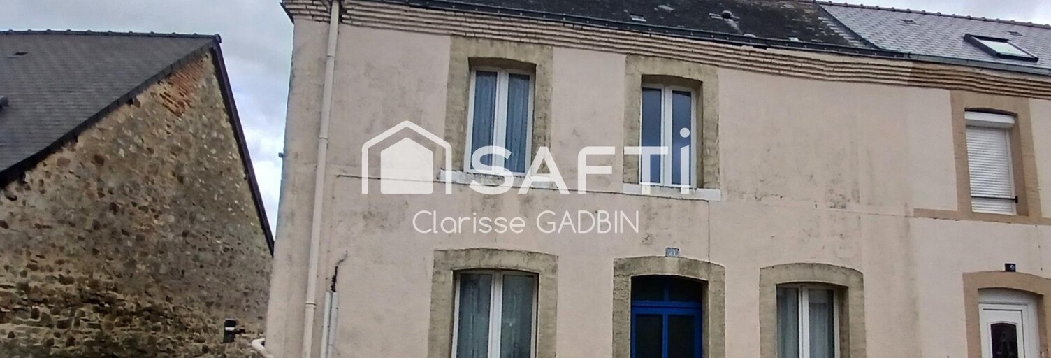 Maison 4 Pièces 60 m² à vendre à Saint-Aignan-sur-Roë (53390)