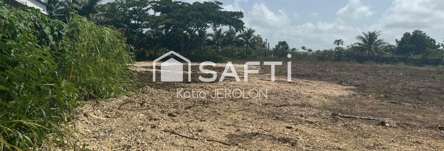 Terrain  3057 m² à vendre à Le Moule (97160)