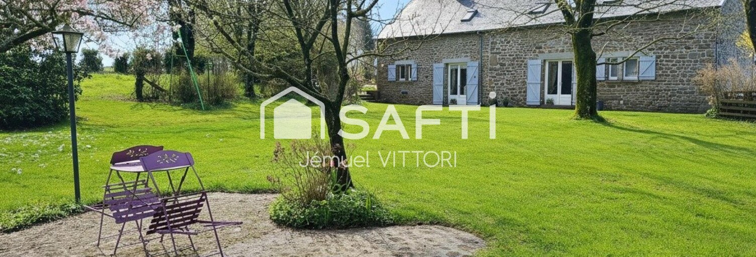 Maison 6 Pièces 144 m² à vendre à Saint-Denis-de-Gastines (53500)