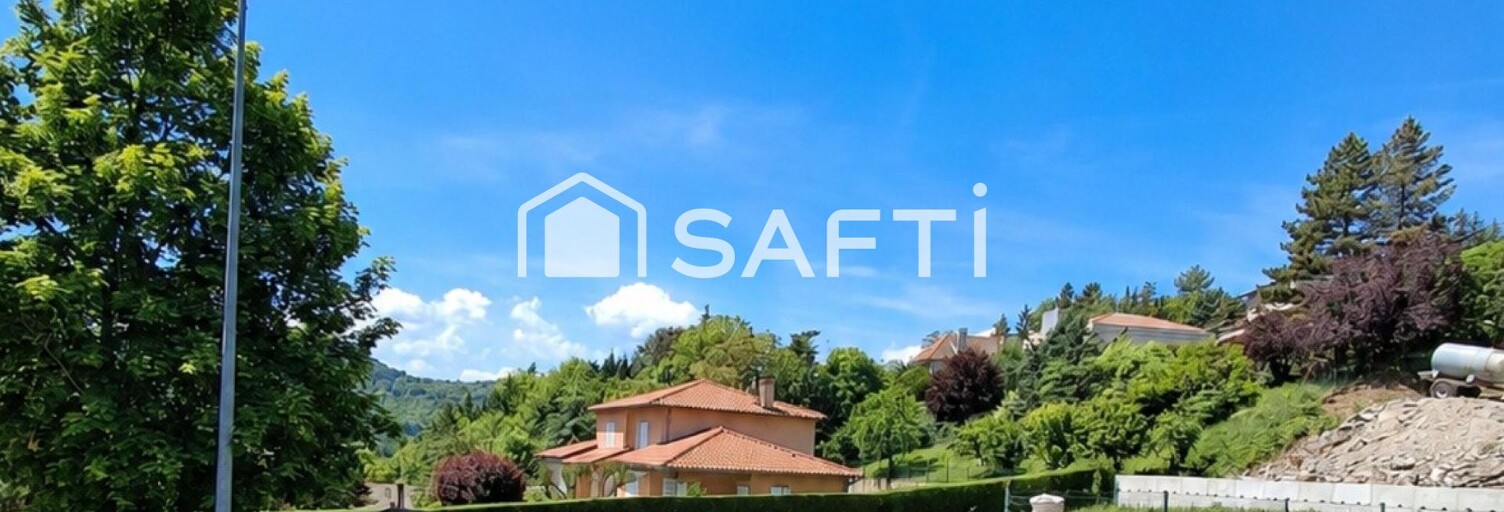 Terrain  886 m² à vendre à Vals-près-le-Puy (43750)