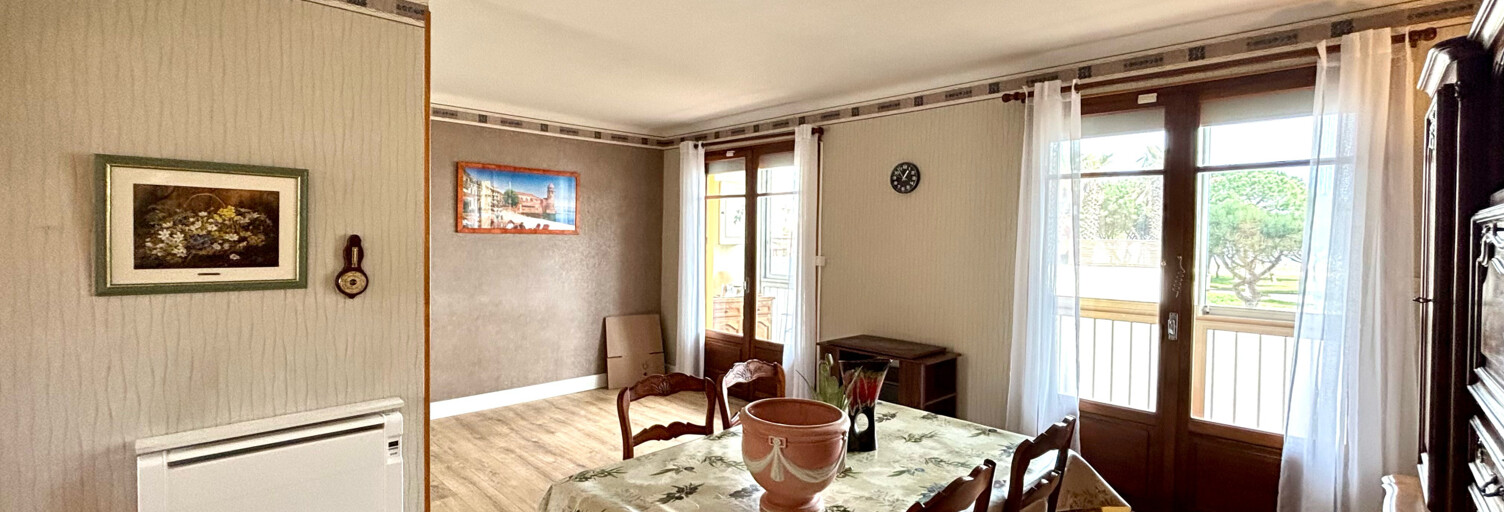 Appartement 2 Pièces 45 m² à vendre à Saint-Cyprien (66750)