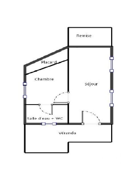 Maison à vendre, 2 pièces, 31 m², Le Blanc-Mesnil