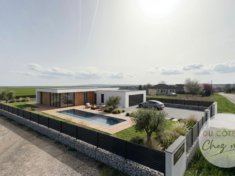 Beau terrain constructible 1 614 m2   environnement calme — photo 1