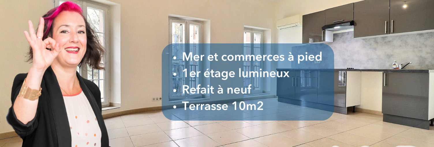 Appartement 3 Pièces 64 m² à vendre à Saint-Cyr-sur-Mer (83270)