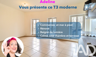 Appartement 3 Pièces 64 m² à vendre à Saint-Cyr-sur-Mer (83270)