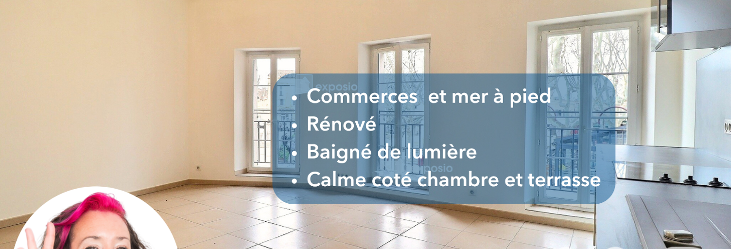 Appartement 3 Pièces 64 m² à vendre à Saint-Cyr-sur-Mer (83270)