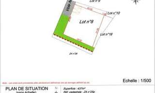Terrain  437 m² à vendre à Marçay (86370)