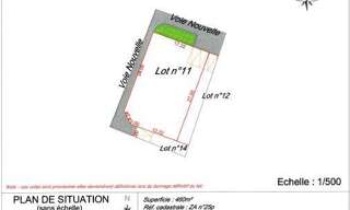 Terrain  460 m² à vendre à Marçay (86370)