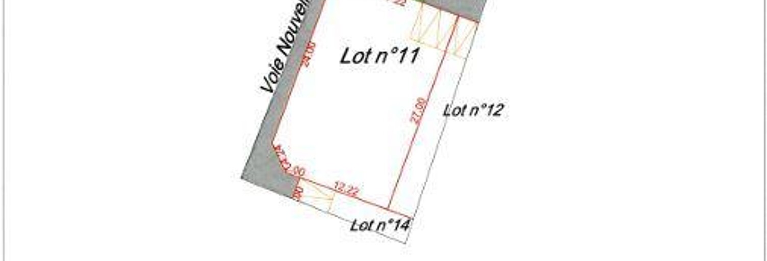 Terrain  460 m² à vendre à Marçay (86370)