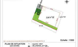 Terrain  490 m² à vendre à Marçay (86370)