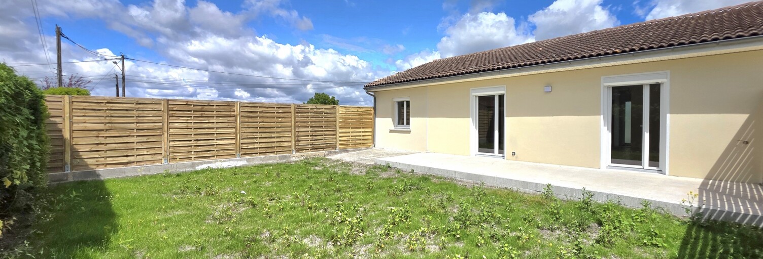 Maison 4 Pièces 84 m² à vendre à Lamarque (33460)