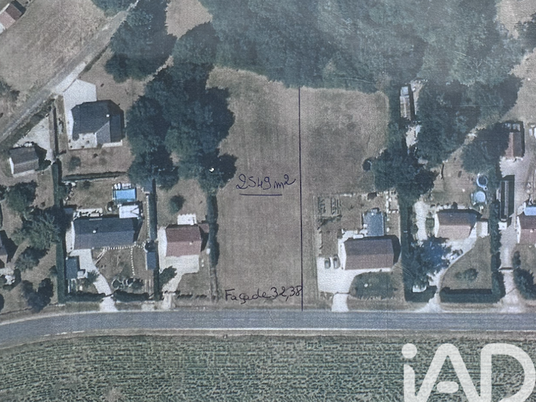 Vente Terrain à bâtir 2 549 m&sup2; — photo 1