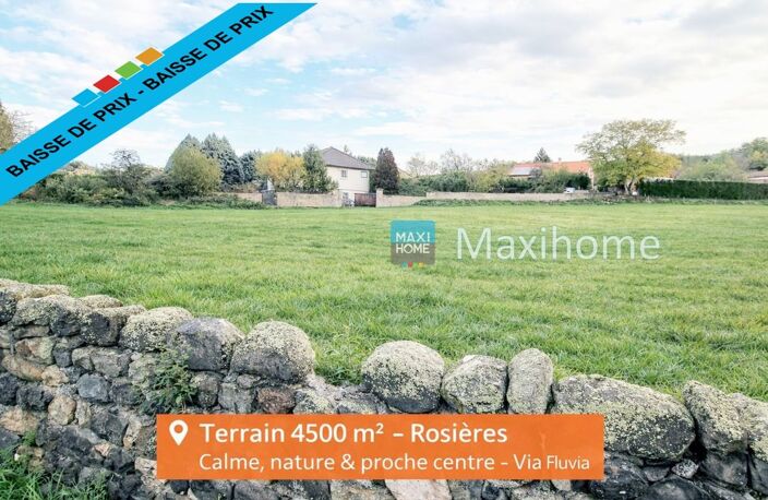 Terrain 4500 m² - Rosières - Calme, nature & proche centre - — photo 3