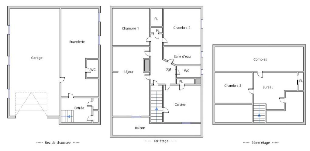  Maison 4 pièces 86 m²