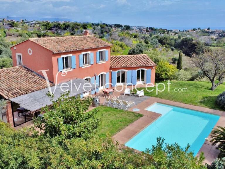 Cagnes/mer - villa de 192 m² - 5 chambres au calme avec piscine — photo 1