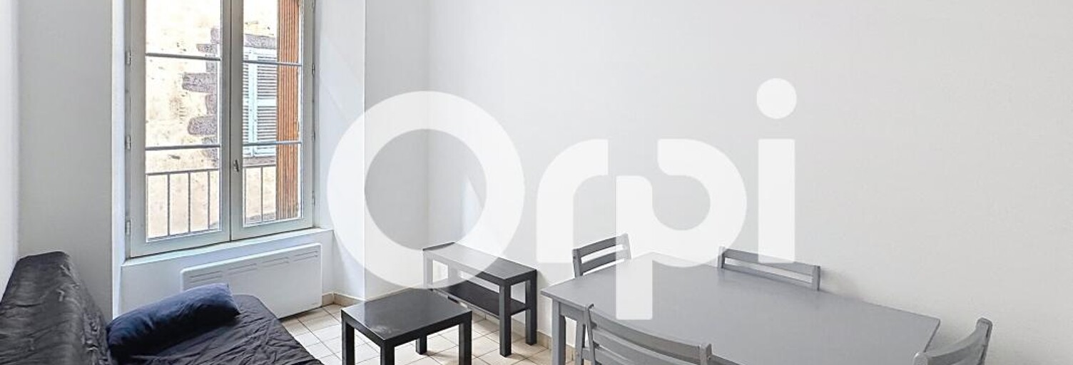 Appartement 2 Pièces 30 m² à louer à Saint-Flour (15100)