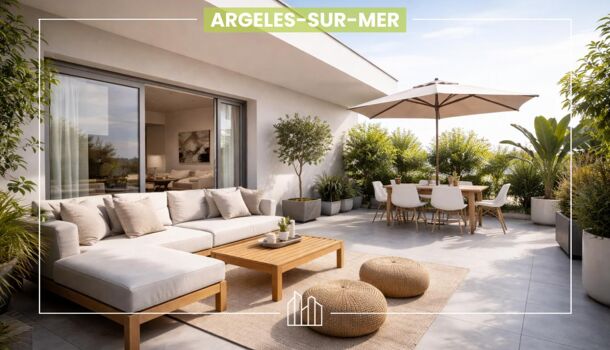 Appartement 3 pièces  à vendre Argelès-sur-Mer 66700