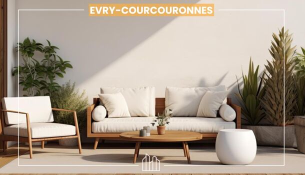 Appartement 1 pièces  à vendre Courcouronnes 91080