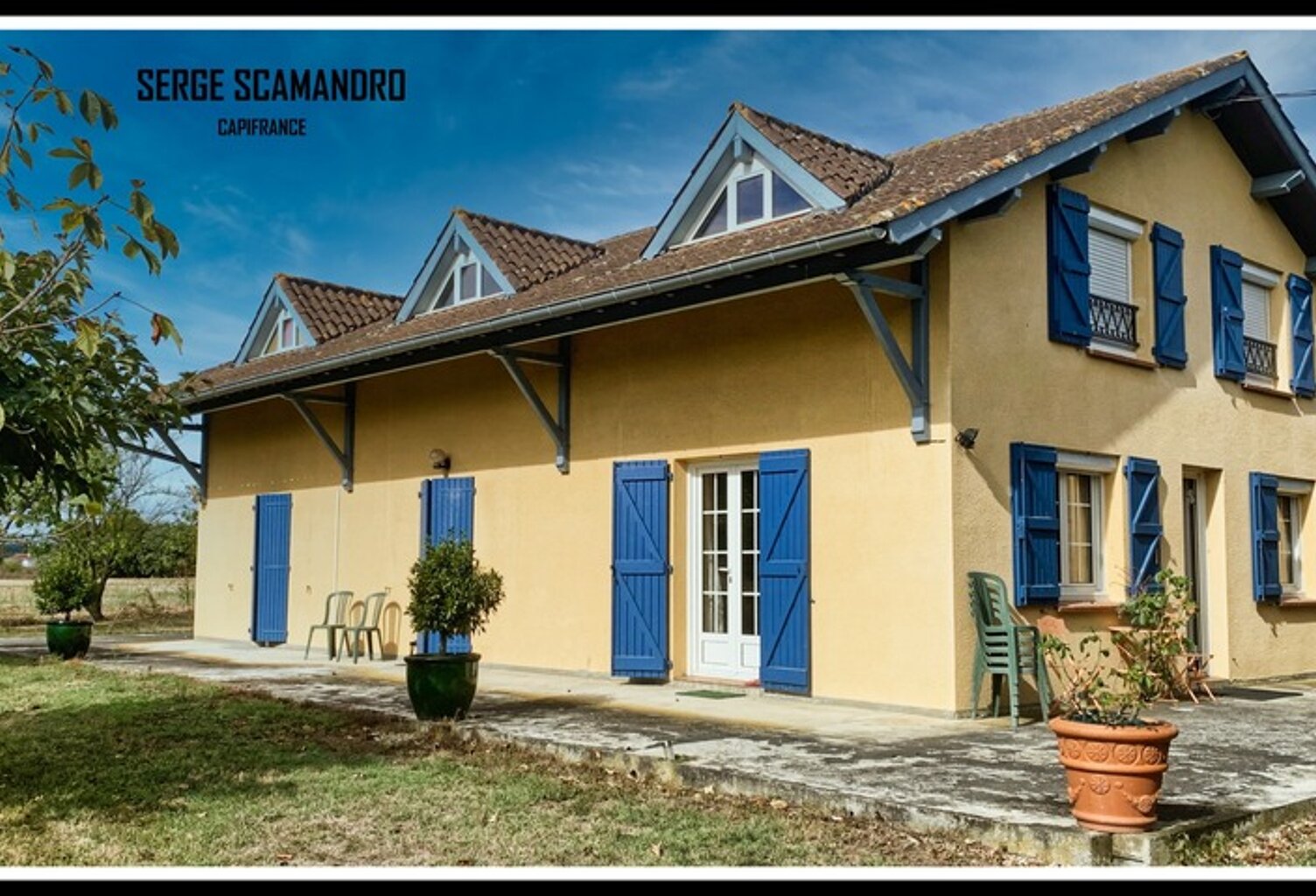 Maison de caractère à vendre 5 chambres 3 salons - 7 pièces ESCANECRABE (31) — photo 1