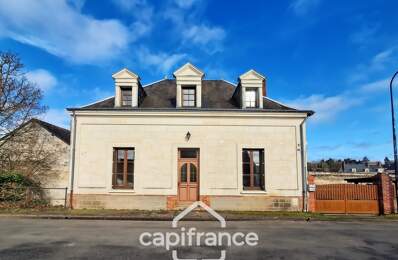 Maison à vendre 6 pièces RUILLE SUR LOIR (72) plain pied chambre et salle d'eau au rez de chaussée — photo du bien