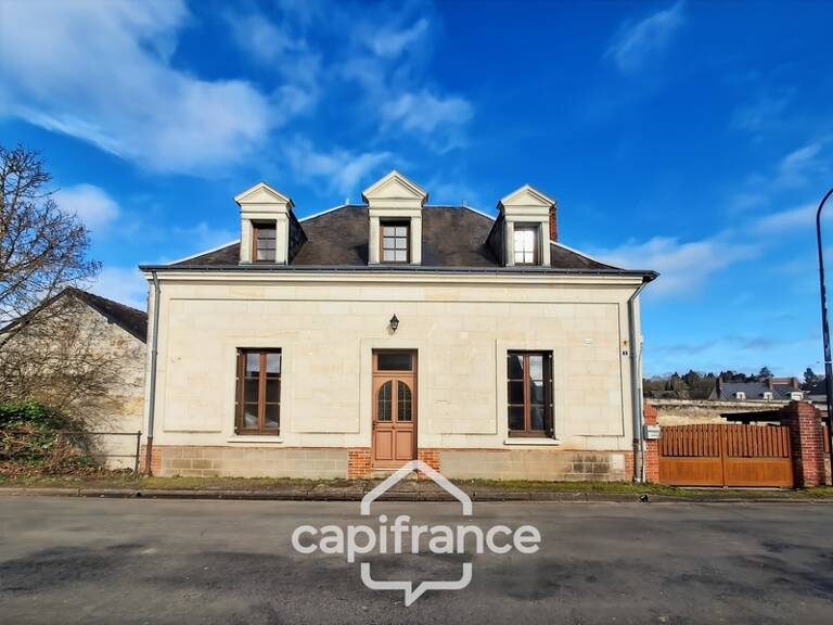 Maison à vendre 6 pièces RUILLE SUR LOIR (72) plain pied chambre et salle d'eau au rez de chaussée — photo 1