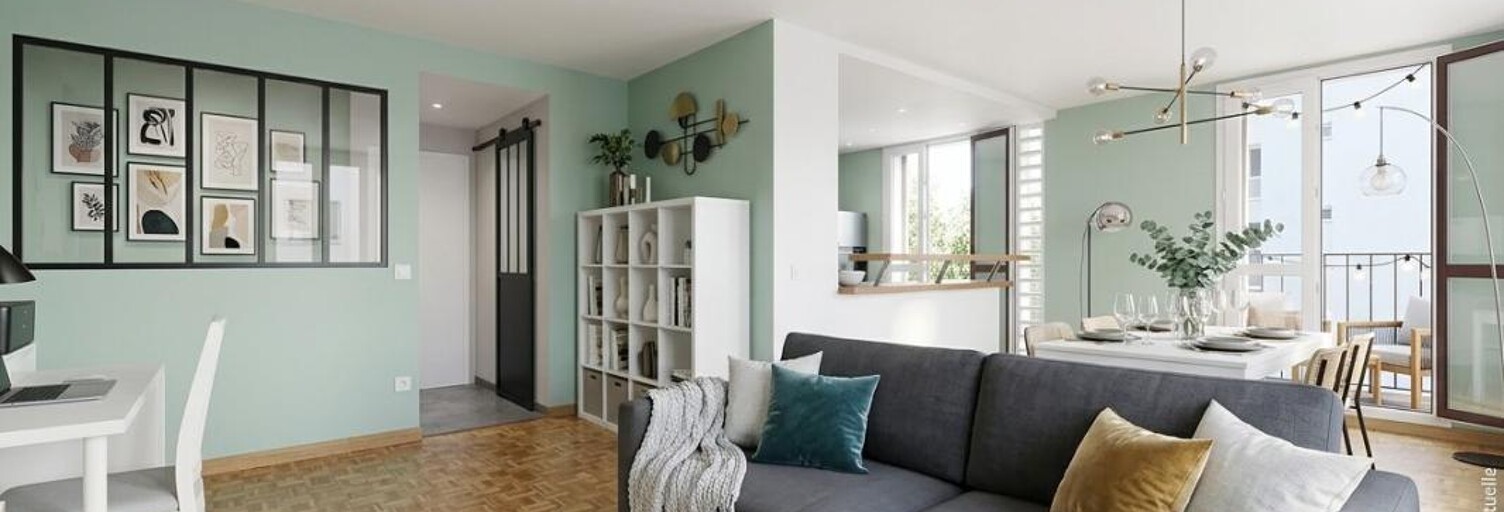 Appartement 3 Pièces 72 m² à vendre à Villeurbanne (69100)