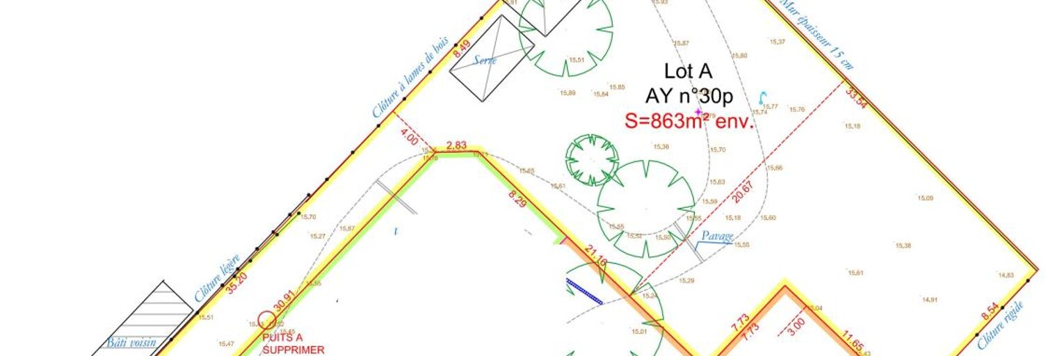 Terrain  863 m² à vendre à Pont-Saint-Martin (44860)