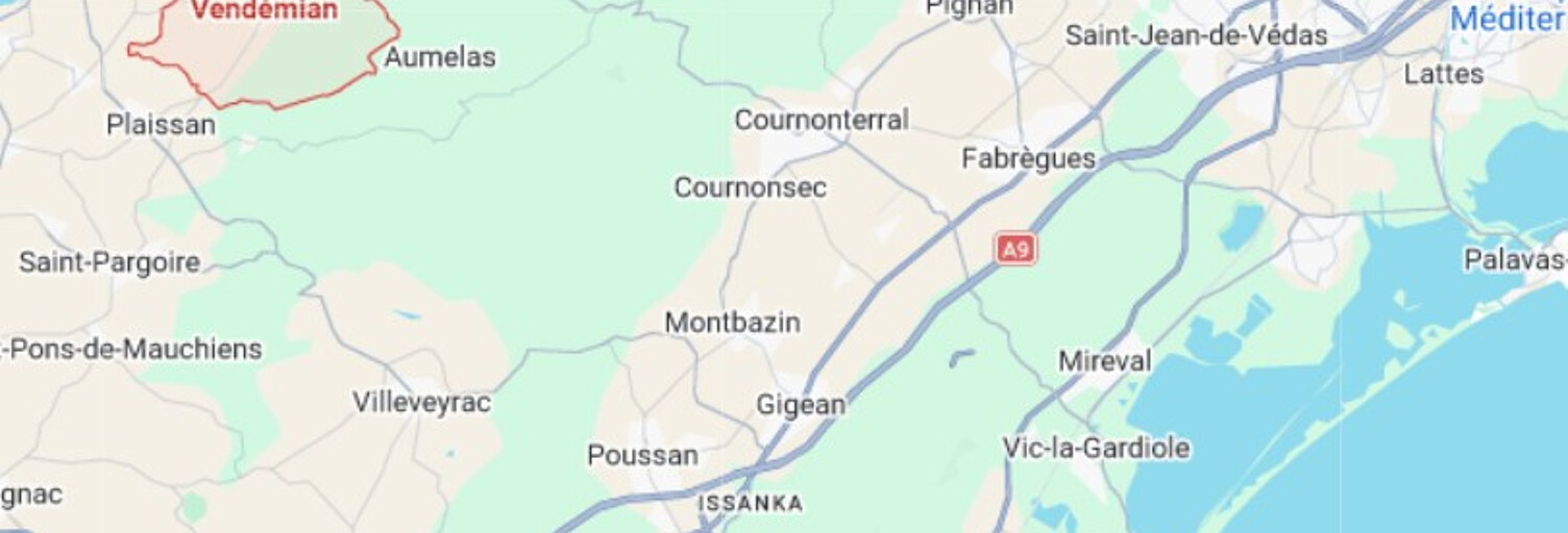 Terrain  497 m² à vendre à Gignac (34150)