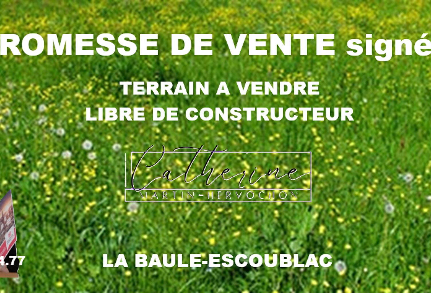 TERRAIN A BÂTIR 556 M² LIBRE DE CONSTRUCTEUR - LA BAULE-ESCOUBLAC — photo 1