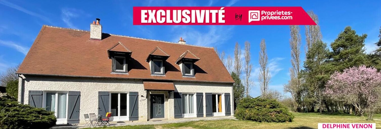 Maison 6 Pièces 185 m² à vendre à Vitry-aux-Loges (45530)