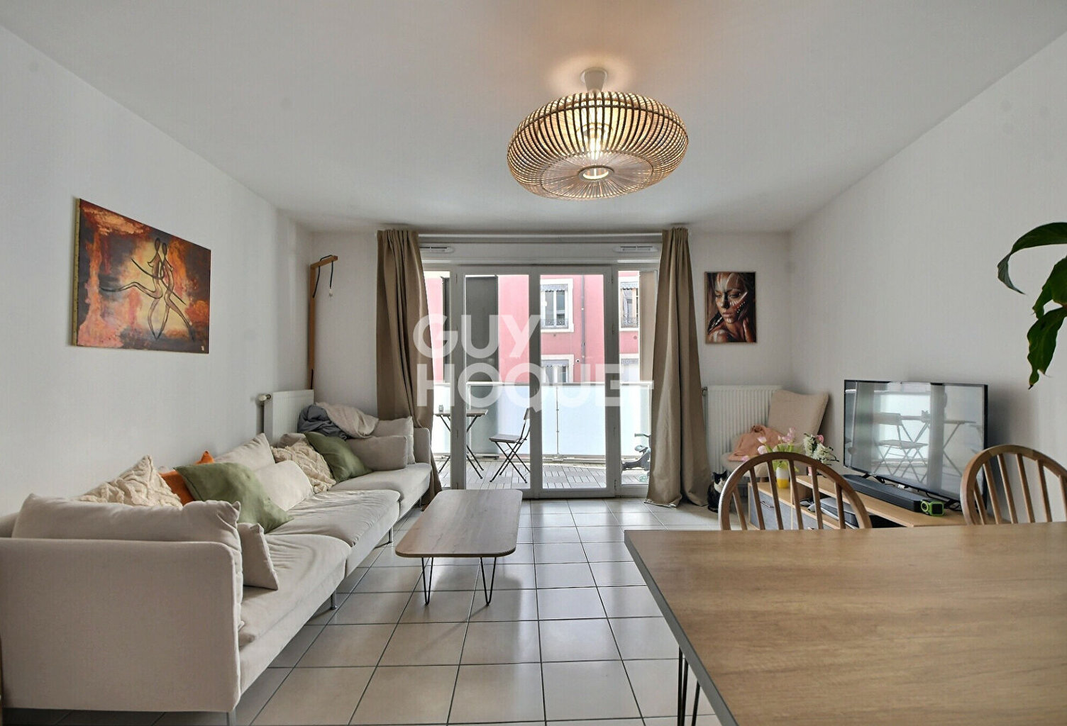 Proximité Montchat, Appartement T3 de 68 m² avec balcon et garage, Résidence récente (2019), Villeurbanne (69100) — photo 1